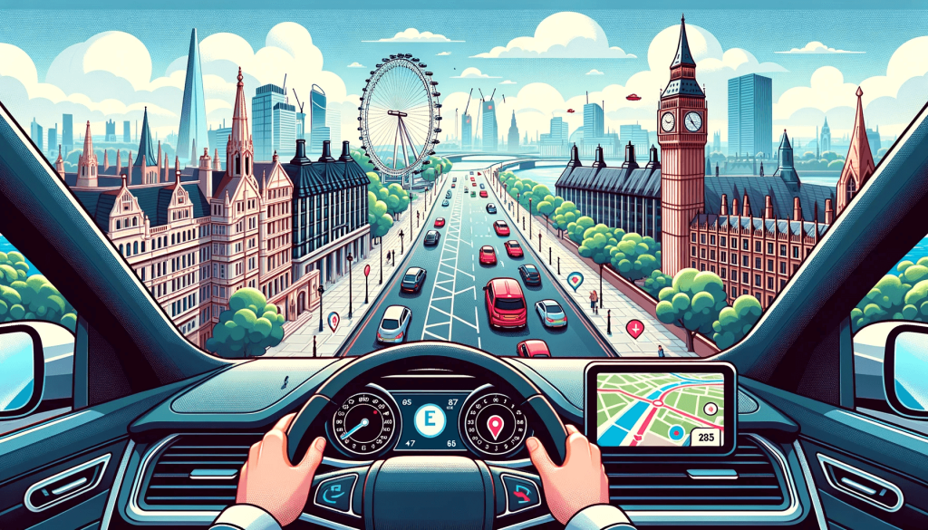 Driver Illustration of London